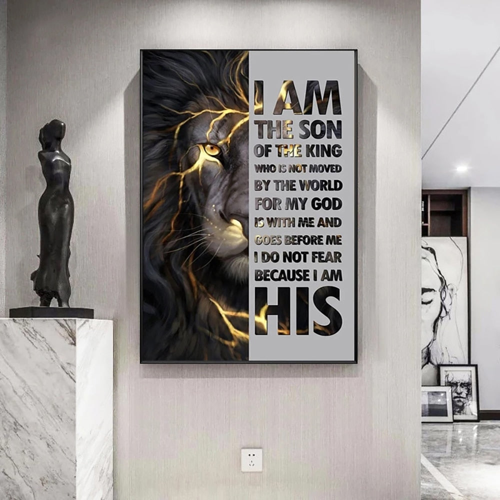 CORX Designs - Lion Motivational Canvas Art - Review