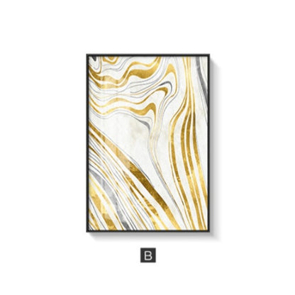 CORX Designs - Gold and White Marble Canvas Art - Review