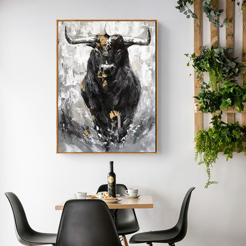 CORX Designs - Black Bull Canvas Art - Review