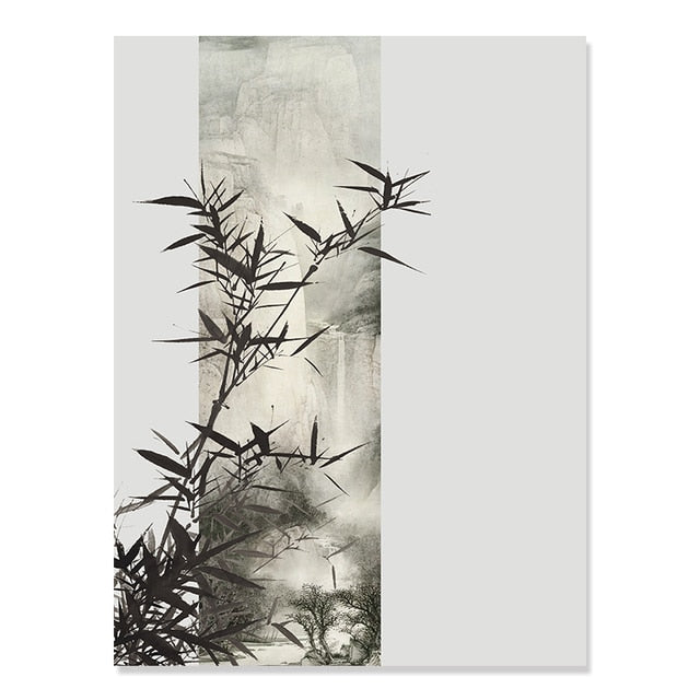 CORX Designs - Waterfall Bamboo Leaves Zen Canvas Art - Review