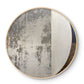 CORX Designs - Abstract Dark Color Combination Round Canvas Art - Review
