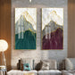 CORX Designs - Abstract Mountain Gold Canvas Art - Review