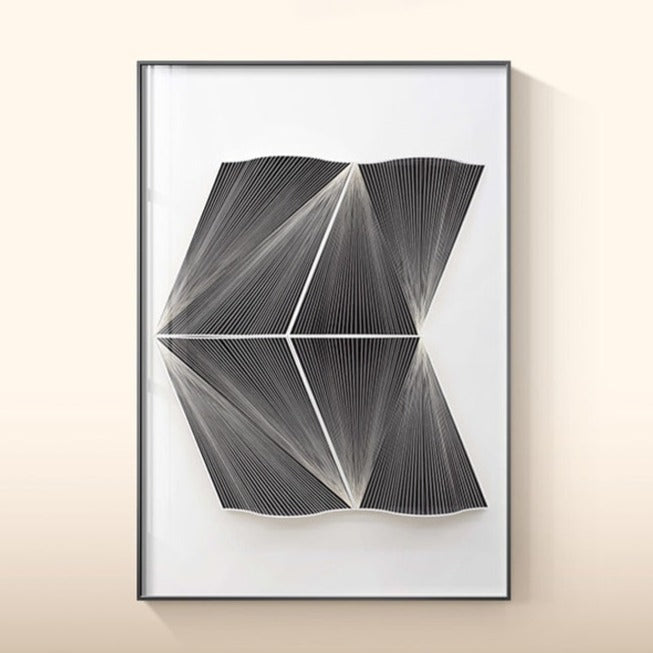 CORX Designs - Black and White Modern Minimalist Abstract Canvas Art - Review