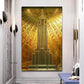 CORX Designs - Golden The Empire State Building Canvas Art - Review