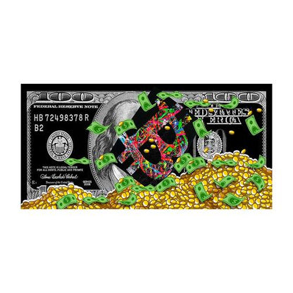 CORX Designs - Burning Dollar Canvas Art - Review