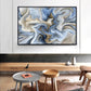 CORX Designs - Beige Blue Abstract Marble Texture Canvas Art - Review