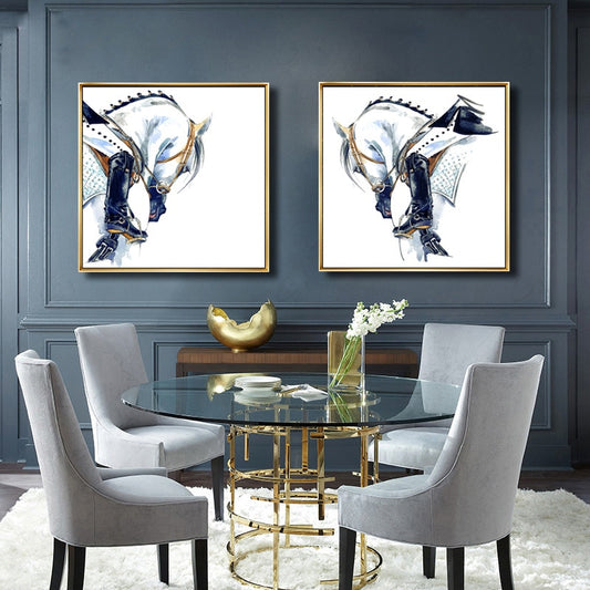 CORX Designs - Bowing Horse Canvas Art - Review