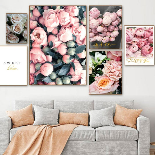 CORX Designs - Elegant Peony Flower Canvas Art - Review