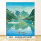 CORX Designs - Ski in Norway Norge Fjords Canvas Art - Review