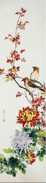 CORX Designs - Chinese Style Flower Bird Canvas Art - Review