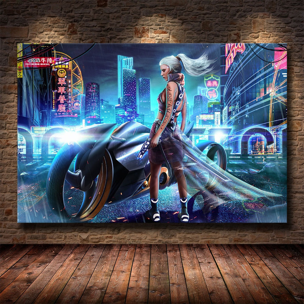 CORX Designs - Cyberpunks Series Canvas Art - Review