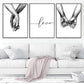 CORX Designs - Black and White Love Canvas Art - Review
