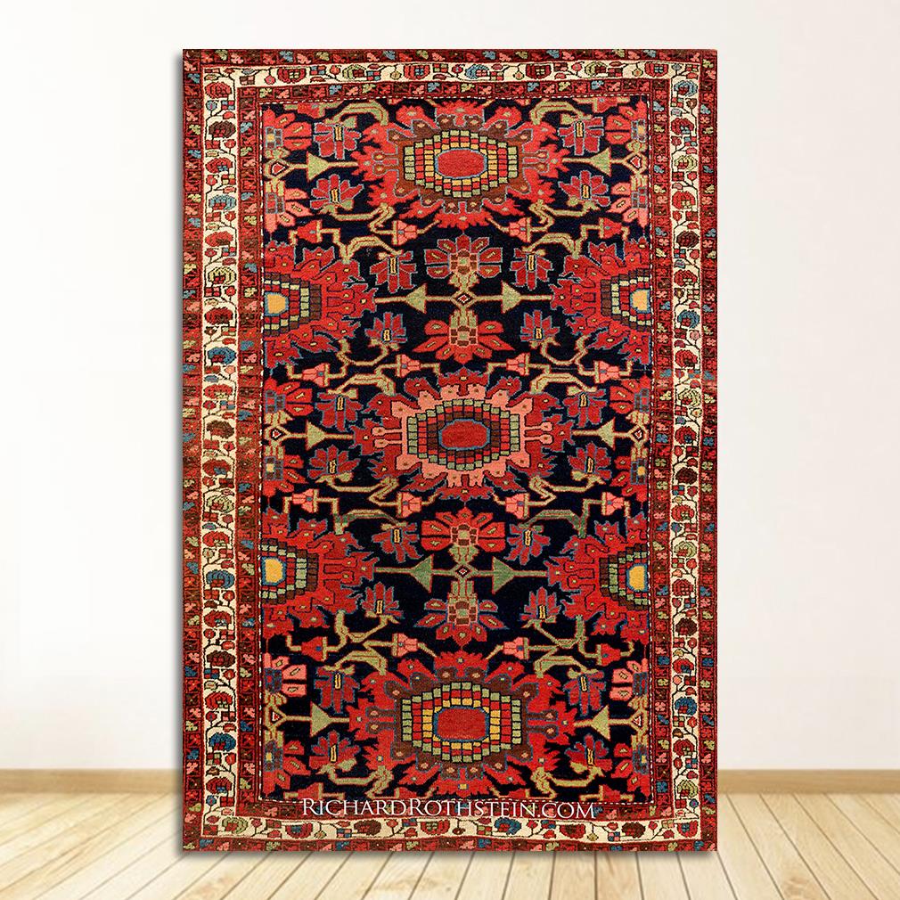 CORX Designs - Antique Persian Carpet Retro Wall Art Canvas - Review