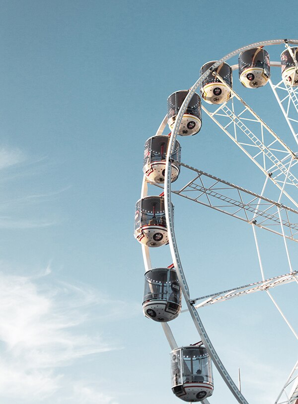 CORX Designs - Sandy Beach Scenery Ferris Wheel Canvas Art - Review