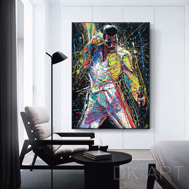 CORX Designs - Freddie Mercury Graffiti Wall Art Canvas - Review