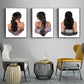 CORX Designs - Hairstyle Woman Back Canvas Art - Review
