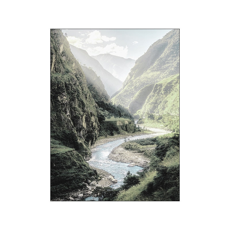 CORX Designs - Green Forest Valley Canvas Art - Review