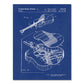 CORX Designs - Martin Guitar Patent Blueprint Canvas Art - Review