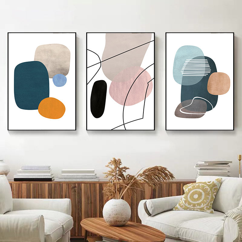 CORX Designs - Abstract Color Block Wall Art Canvas - Review