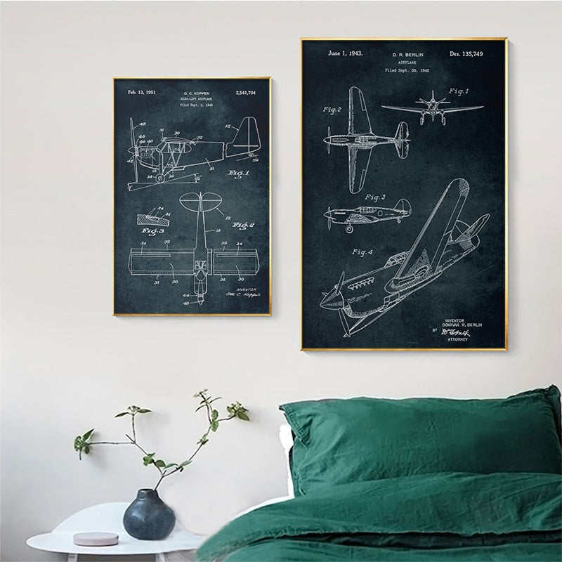 CORX Designs - Aircraft Anatomy Canvas Art - Review