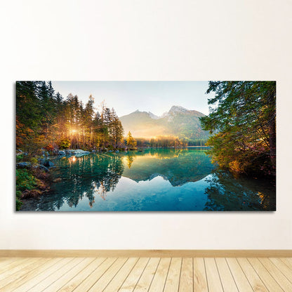 CORX Designs - Sunshine Forest Lake Canvas Art - Review