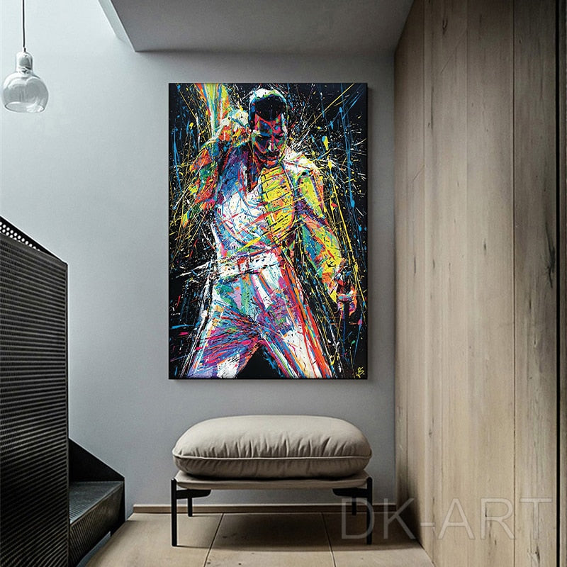 CORX Designs - Freddie Mercury Graffiti Wall Art Canvas - Review
