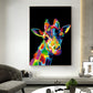 CORX Designs - Colorful Giraffe Painting Canvas Art - Review