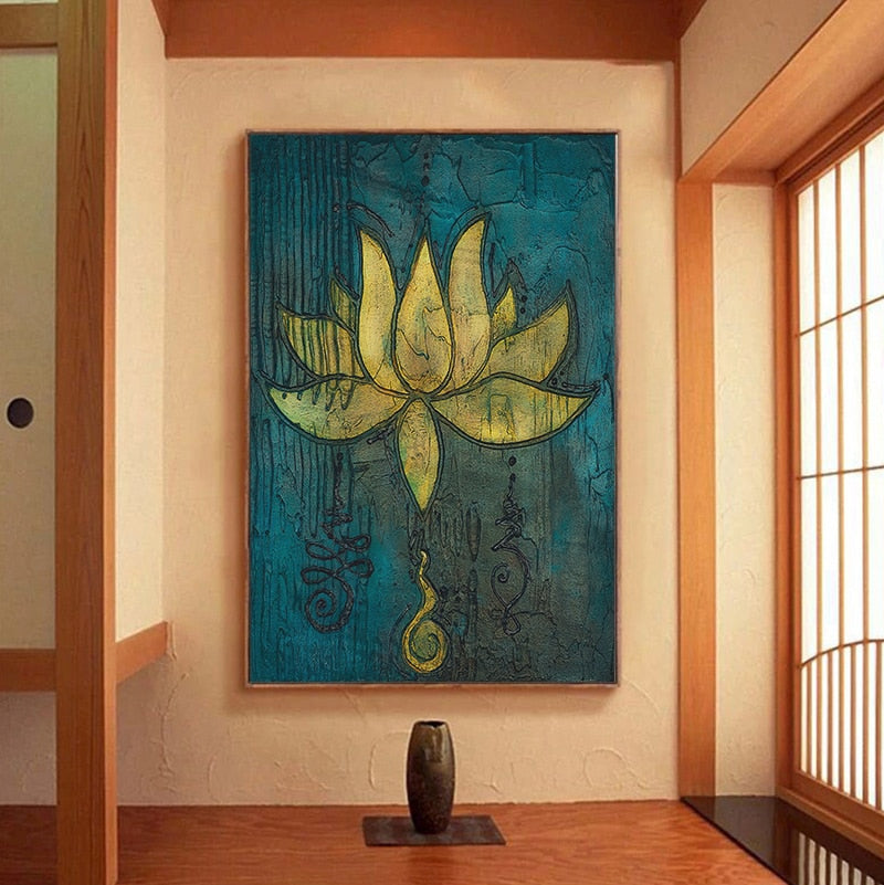 CORX Designs - Buddha Lotus Canvas Art - Review