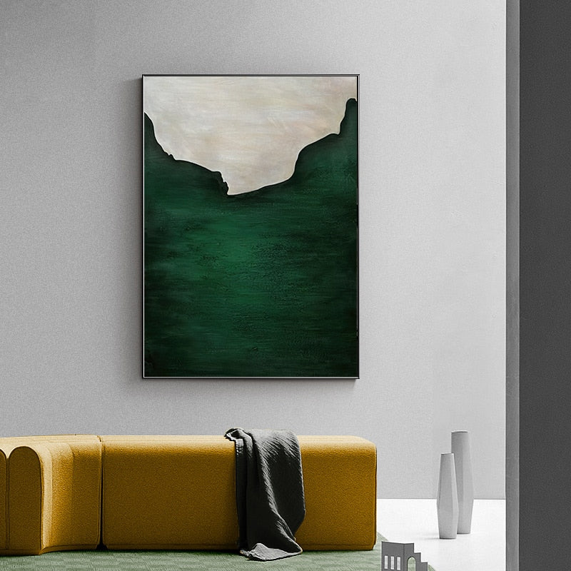 CORX Designs - Abstract Green Erosion Canvas Art - Review