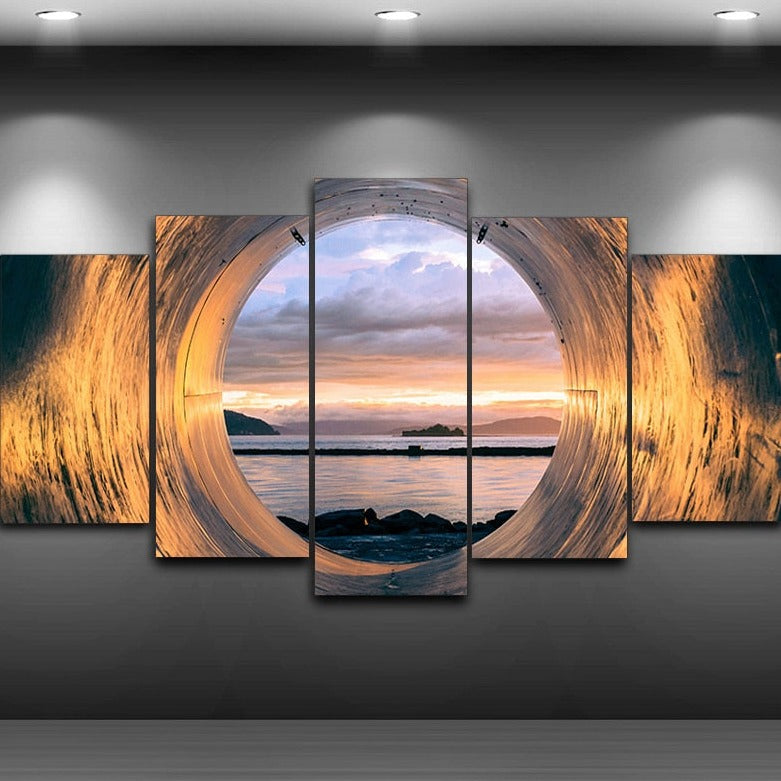 CORX Designs - Sunset Ocean View Canvas Art - Review