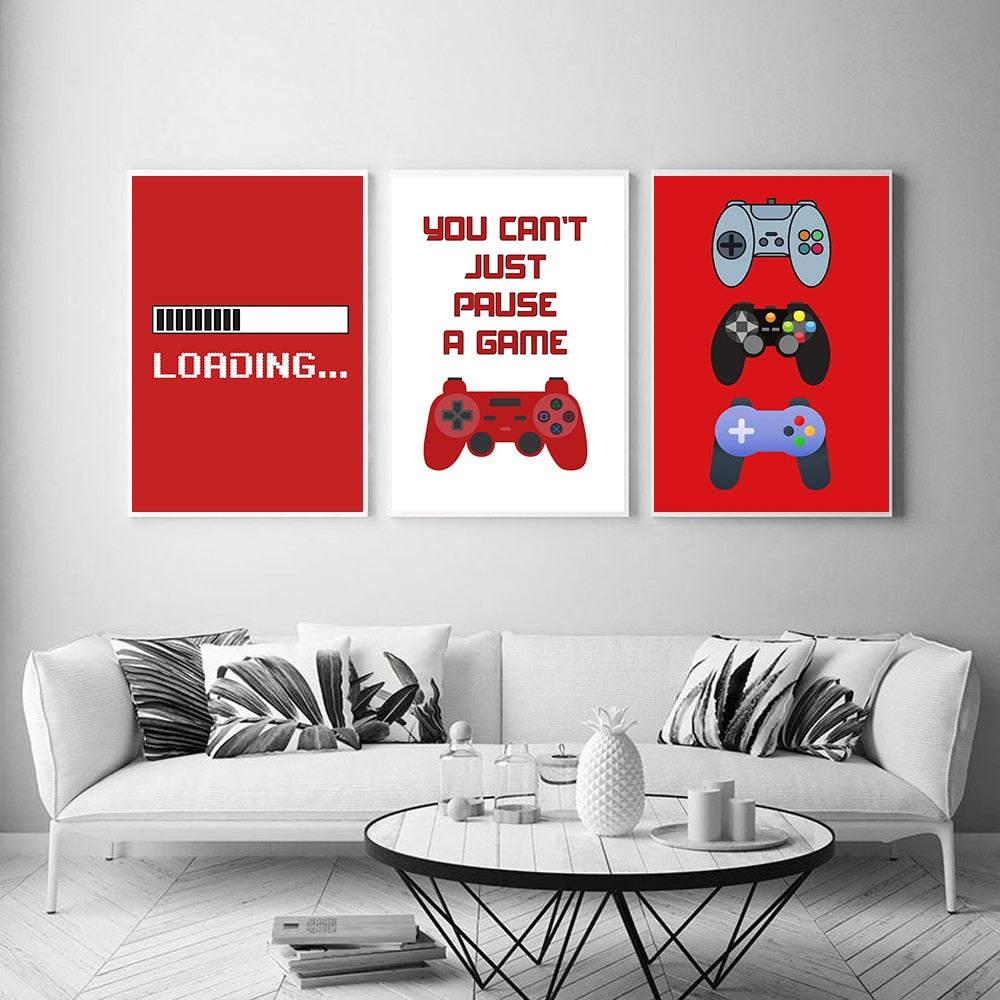 CORX Designs - Gamer Playstation Gaming Geek Wall Art Canvas - Review