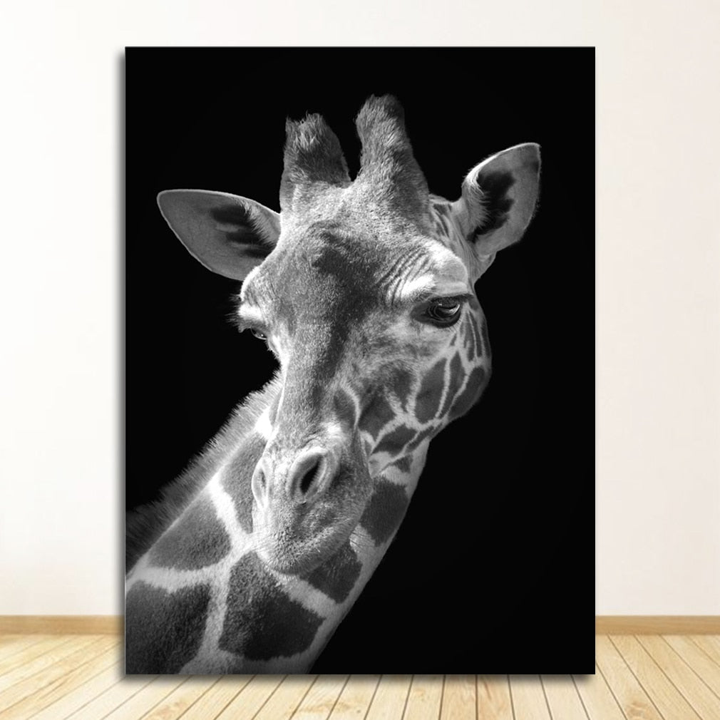 CORX Designs - Black and White Animal Wall Art Canvas - Review