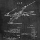 CORX Designs - Star Wars Spaceship Blueprint Canvas Art - Review