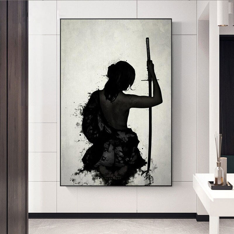 CORX Designs - Japanese Samurai Canvas Art - Review