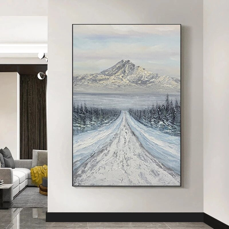 CORX Designs - Snow Mountain Landscape Canvas Art - Review