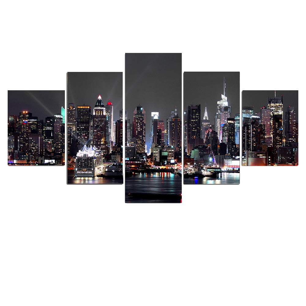 CORX Designs - New York City Night View Canvas Art - Review