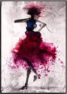 CORX Designs - Dancing Girl Skirt Canvas Art - Review