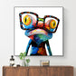 CORX Designs - Frog with Glasses Canvas Art - Review