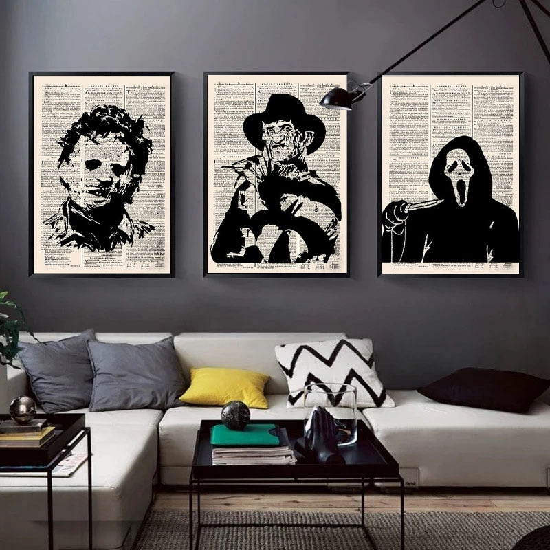 CORX Designs - Horror Movie Character Canvas Art - Review