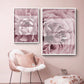 CORX Designs - Islamic Arabic Calligraphy Rose Gold Floral Marble Canvas Art - Review