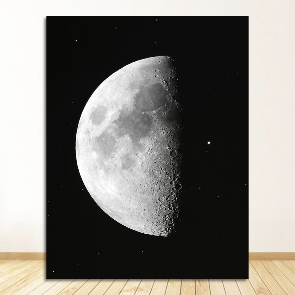 CORX Designs - Moon Phase Canvas Art - Review