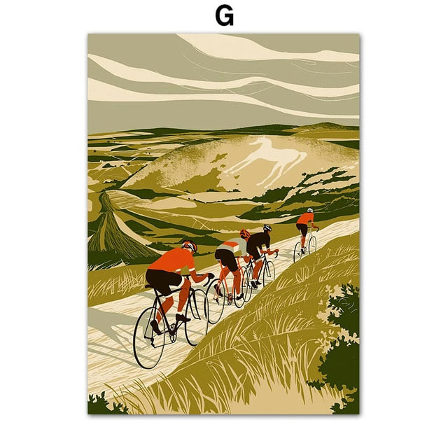 CORX Designs - Cycling Race Tour Canvas Art - Review