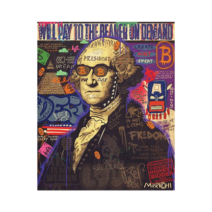 CORX Designs - Graffiti Pop George Washington Canvas Art - Review