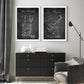 CORX Designs - Black and White Chemistry Canvas Art - Review