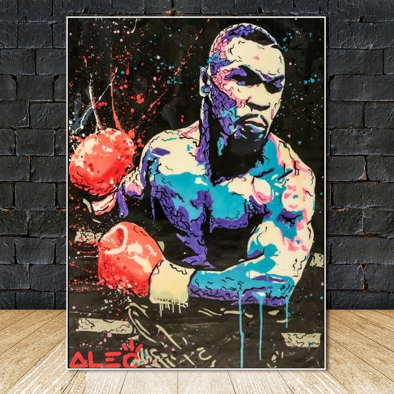 CORX Designs - Mike Tyson Street Graffiti Canvas Art - Review