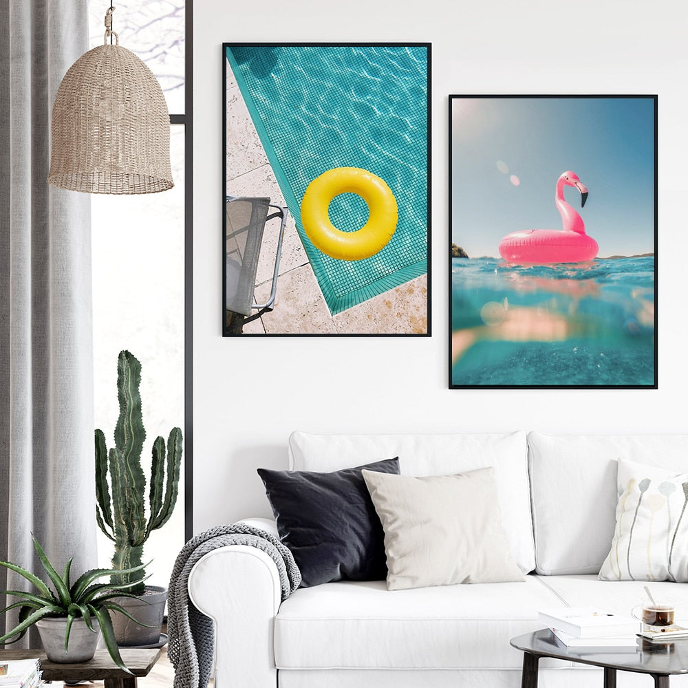 CORX Designs - Swimming Pool Float Canvas Art - Review