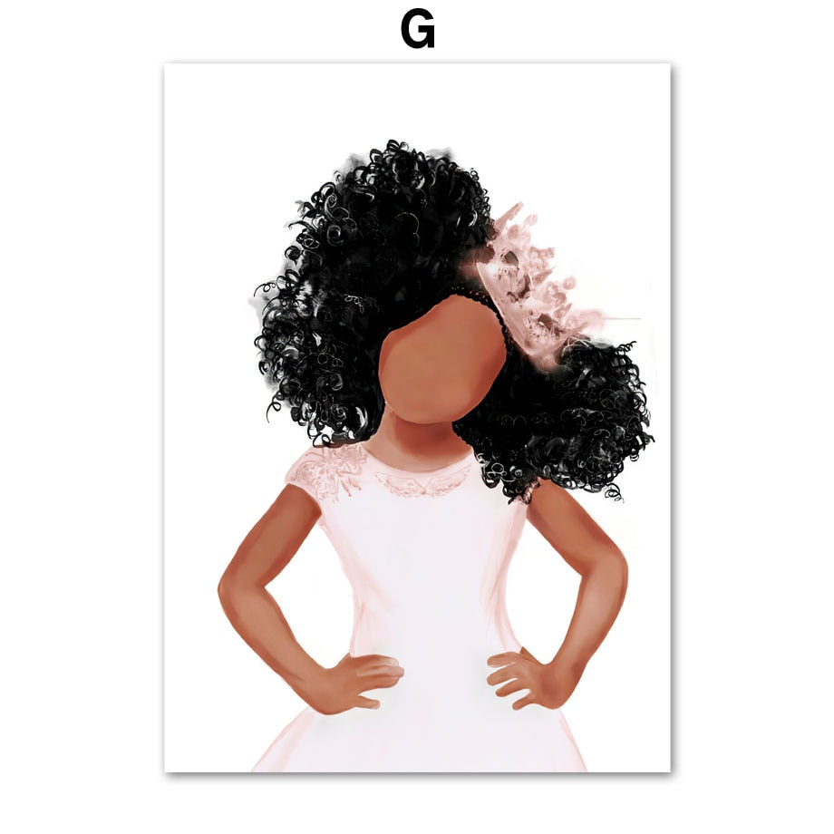 CORX Designs - Black Girl and Boy Crown Canvas Art - Review