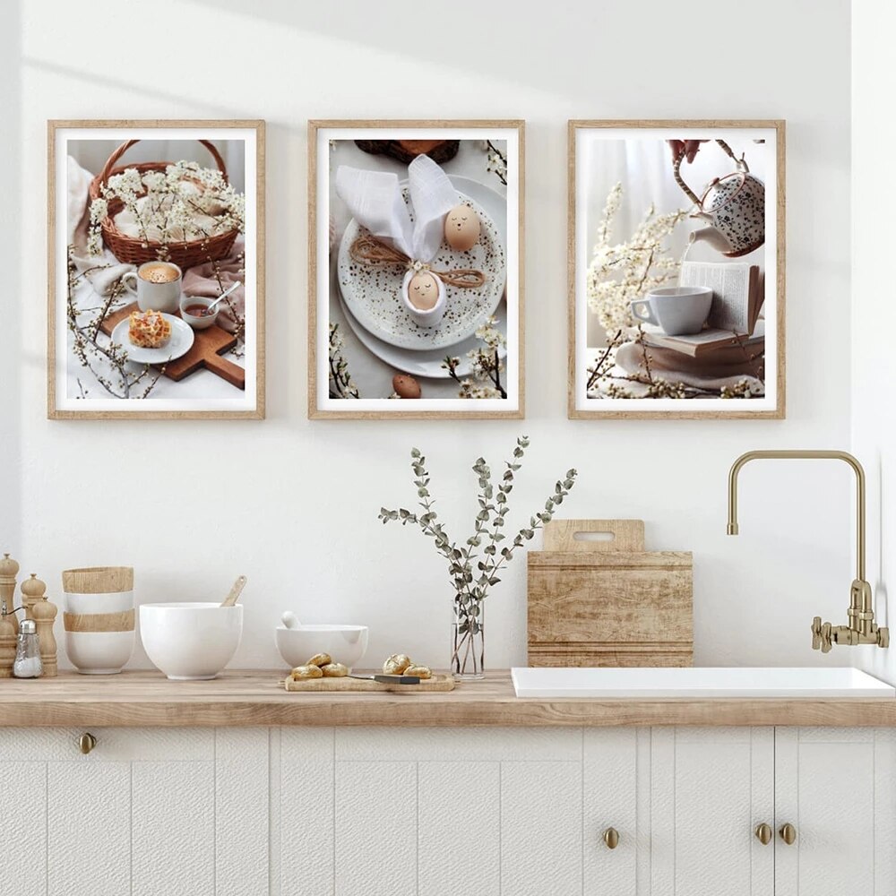 CORX Designs - Breakfast Tea Egg Bread Canvas Art - Review