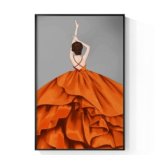 CORX Designs - Feather Woman Fashion Canvas Art - Review