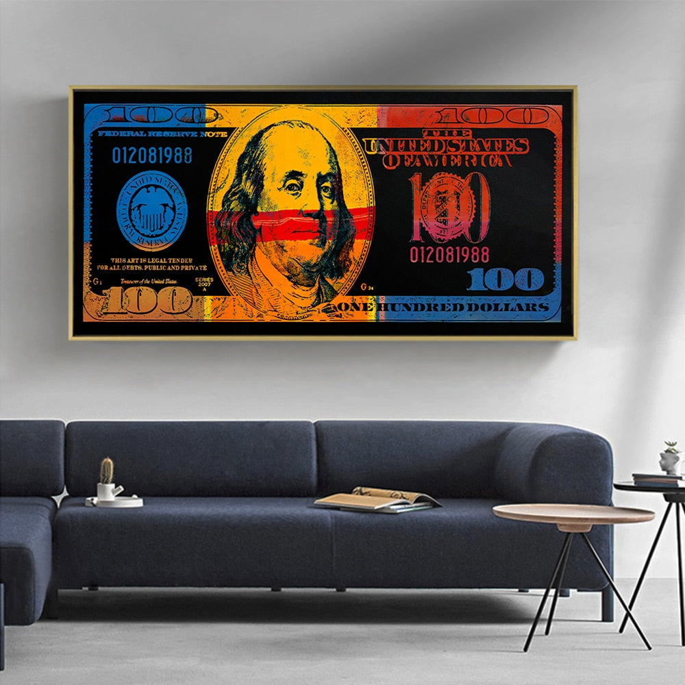 CORX Designs - Burning Dollar Canvas Art - Review